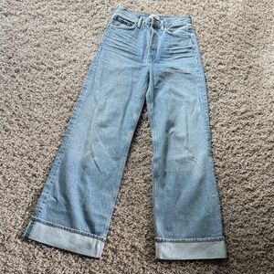 Agolde Light Blue Flare Jeans